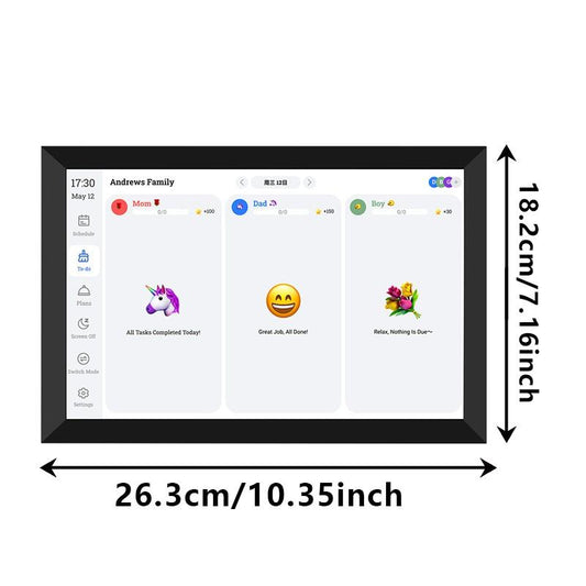Smart Digital Calendar Chore Chart for Family