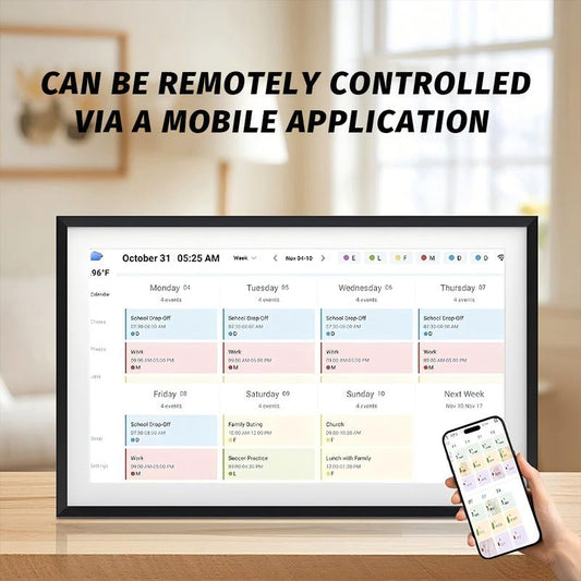 Smart Digital Calendar Chore Chart for Family